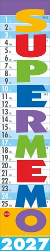 Supermemo kalender 2027 - kalender,