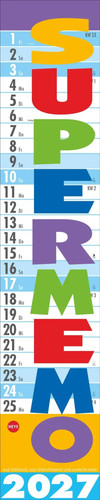 Supermemo kalender 2027 - kalender,