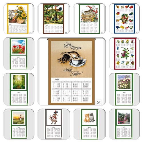 Textiler wandkalender 2027 - wandkalender,