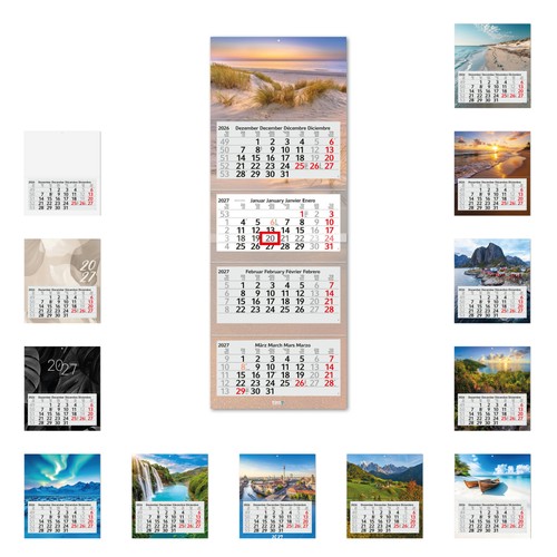 Monatskalender 2027 33 - 4,