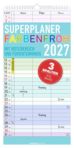 Superplaner farbenfroh 3 - superplaner,