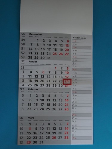 Kalender 2027 wandkalender - kalender,