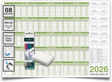 Abwischbarer Personalplaner