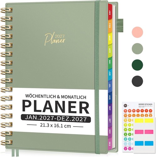 Kalender 2027 wochenplaner - 2027,