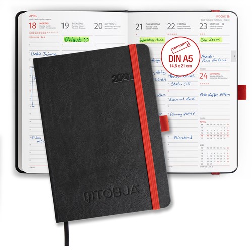Buchkalender 2027 hardcover - a5,