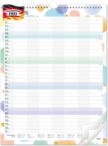 Familienplaner wandkalender - familienplaner,
