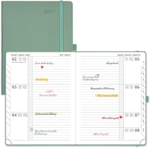 Kalender 2027 wochenplaner - kalender,