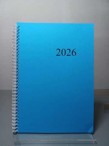 Wochenkalender blau 2026 - wochenkalender,